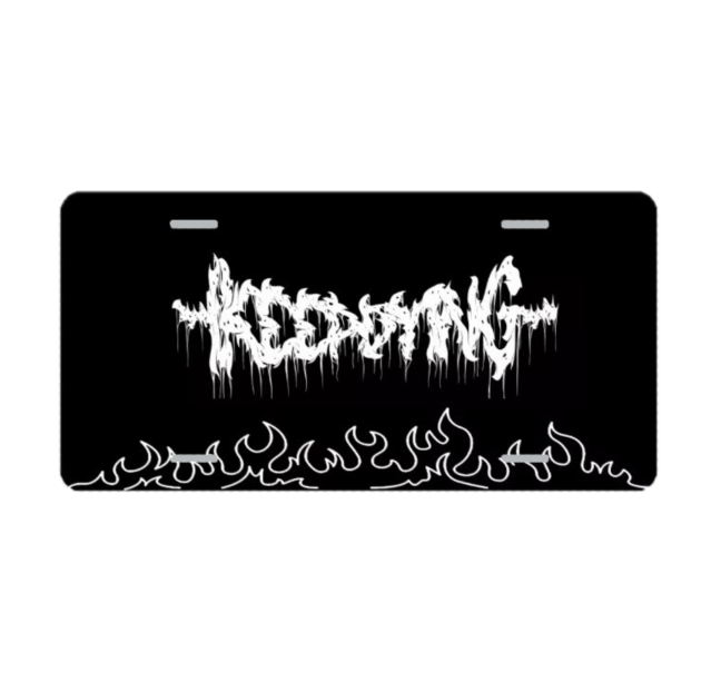 IKEEPDYING Vanity Plate